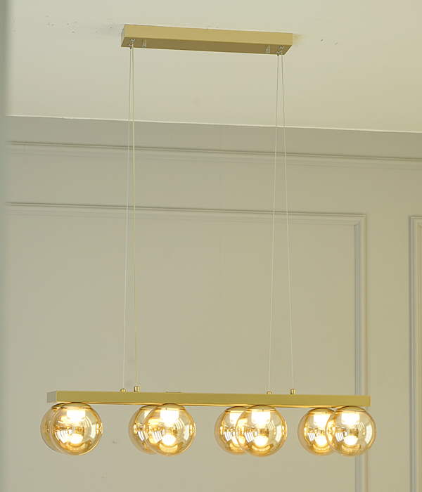 카브라 8등 펜던트조명, LED식탁등 (40W)