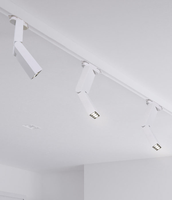 LED 폴더 레일 6W [블랙/화이트]